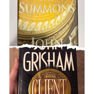 “The Summons” & “Client” 2 Books SET by John Grisham.